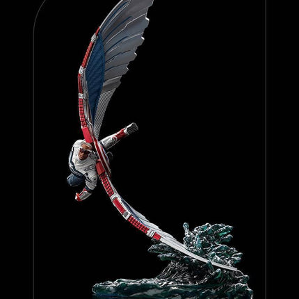Iron Studios - The Falcon and the Winter Soldier - Captain America (Sam Wilson) Deluxe BDS Art Scale Statue 1/10 - The Card Vault
