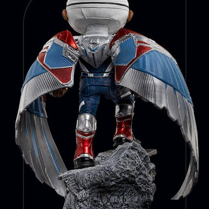 Iron Studios - The Falcon and the Winter Soldier - Captain America (Sam Wilson) MiniCo Figure - The Card Vault