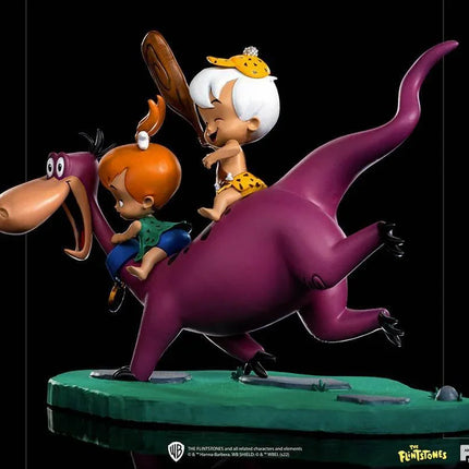Iron Studios - The Flintstones - Dino, Peebles & Bamm-Bamm BDS Art Scale Statue 1/10 - The Card Vault