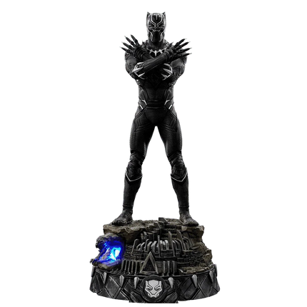 Iron Studios - The Infinity Saga - Black Panther Deluxe BDS Art Scale Statue 1/10 - The Card Vault