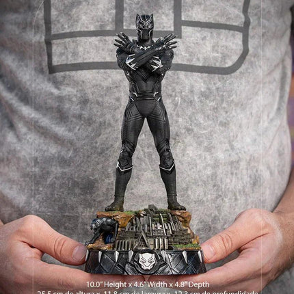 Iron Studios - The Infinity Saga - Black Panther Deluxe BDS Art Scale Statue 1/10 - The Card Vault