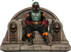 Iron Studios - The Mandalorian - Boba Fett on Throne Deluxe Art Scale Statue 1/10 - The Card Vault