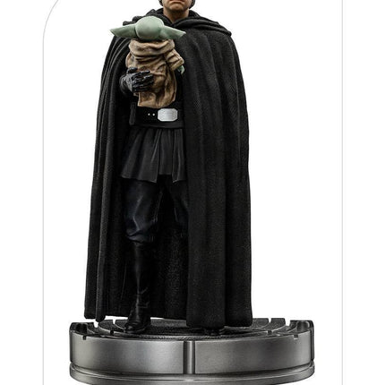 Iron Studios - The Mandalorian - Luke Skywalker & Grogu BDS Art Scale Statue 1/10 - The Card Vault