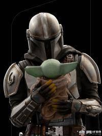 Iron Studios - The Mandalorian - The Mandalorian & Grogu BDS Art Scale Statue 1/10 - The Card Vault