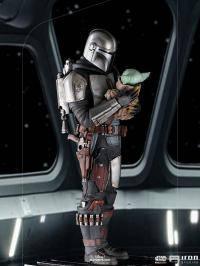 Iron Studios - The Mandalorian - The Mandalorian & Grogu BDS Art Scale Statue 1/10 - The Card Vault