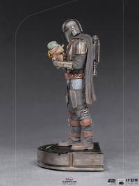 Iron Studios - The Mandalorian - The Mandalorian & Grogu BDS Art Scale Statue 1/10 - The Card Vault