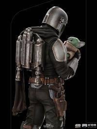 Iron Studios - The Mandalorian - The Mandalorian & Grogu BDS Art Scale Statue 1/10 - The Card Vault
