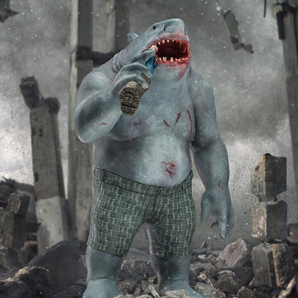 Iron Studios - The Suicide Squad - King Shark Art Scale Statue 1/10 - The Card Vault