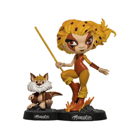 Iron Studios - ThunderCats - Cheetara & Snarf MiniCo Figure - The Card Vault