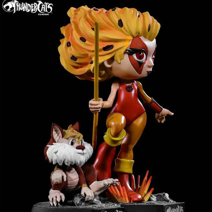 Iron Studios - ThunderCats - Cheetara & Snarf MiniCo Figure - The Card Vault