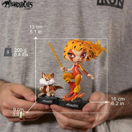Iron Studios - ThunderCats - Cheetara & Snarf MiniCo Figure - The Card Vault