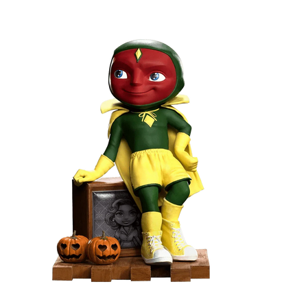 Iron Studios - WandaVision - Vision (Halloween Version) MiniCo Figure - The Card Vault
