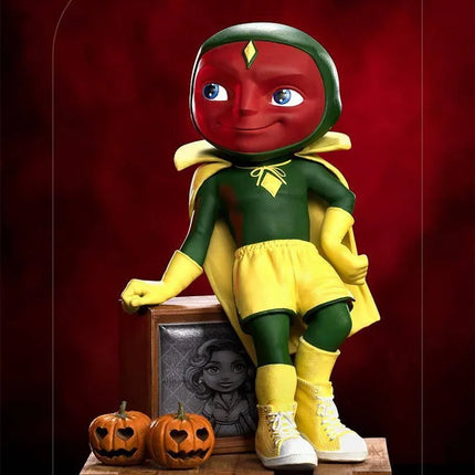Iron Studios - WandaVision - Vision (Halloween Version) MiniCo Figure - The Card Vault