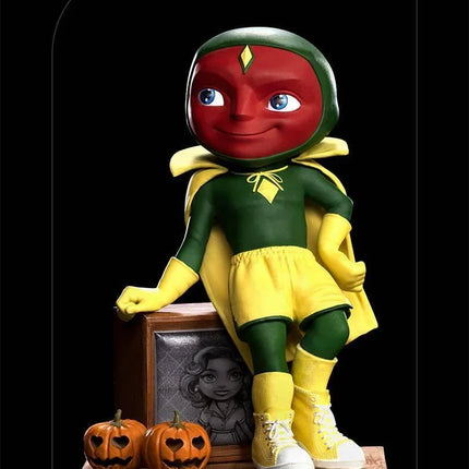 Iron Studios - WandaVision - Vision (Halloween Version) MiniCo Figure - The Card Vault