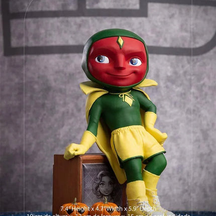 Iron Studios - WandaVision - Vision (Halloween Version) MiniCo Figure - The Card Vault