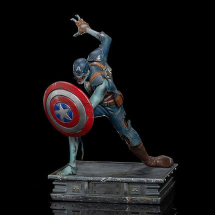 Iron Studios - What If... - Captain America Zombie - Art Scale Statue 1/10 - The Card Vault