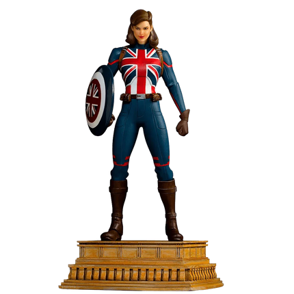 Iron Studios - What If...? - Captain Carter - Art Scale Statue 1/10 - The Card Vault