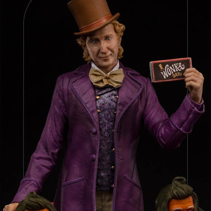 Iron Studios - Willy Wonka and the Chocolate Factory - Willy Wonka Deluxe BDS Art Scale Statue 1/10 - The Card Vault