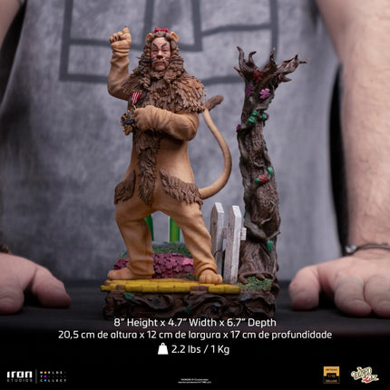 Iron Studios - Wizard of Oz - Cowardly Lion Deluxe BDS Art Scale Statue 1/10 - The Card Vault