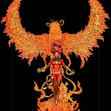 Iron Studios - X-Men - Phoenix Deluxe BDS Art Scale Statue 1/10 - The Card Vault