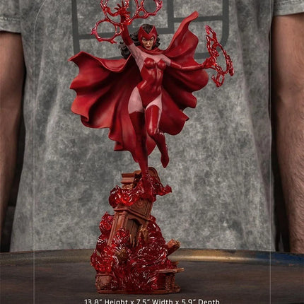 Iron Studios - X-Men - Scarlet Witch BDS Art Scale Statue 1/10 - The Card Vault