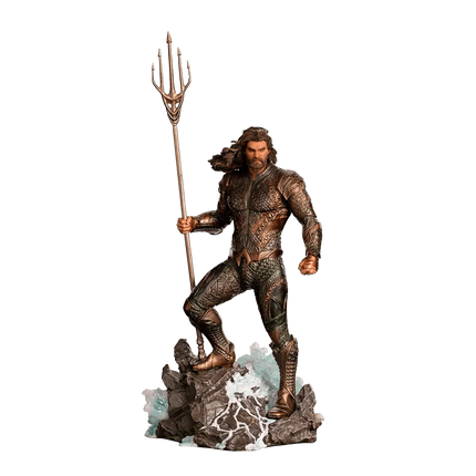 Iron Studios - Zack Snyder's Justice League - Aquaman BDS Art Scale Statue 1/10 - The Card Vault