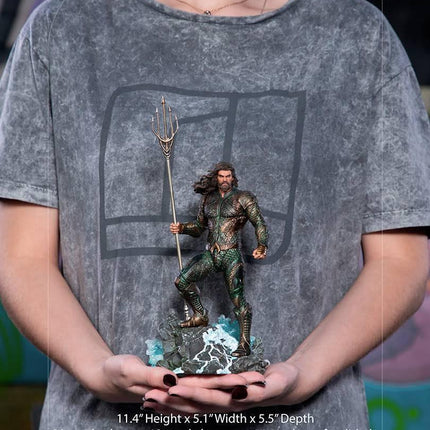Iron Studios - Zack Snyder's Justice League - Aquaman BDS Art Scale Statue 1/10 - The Card Vault