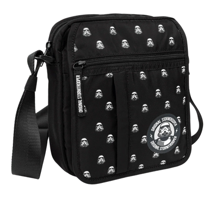 ItemLab - Star Wars - Original Stormtrooper Helmet Pattern Man Purse - The Card Vault