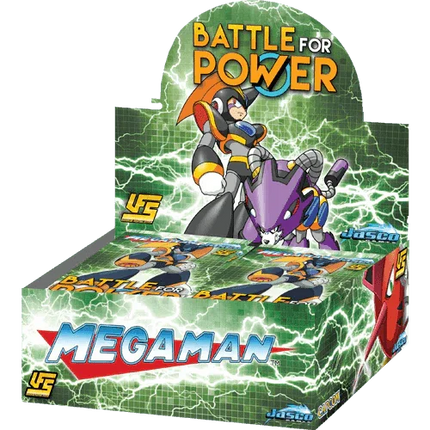 Jasco Games - UFS - Mega Man: Battle for Power Booster Box (24 Packs) - The Card Vault