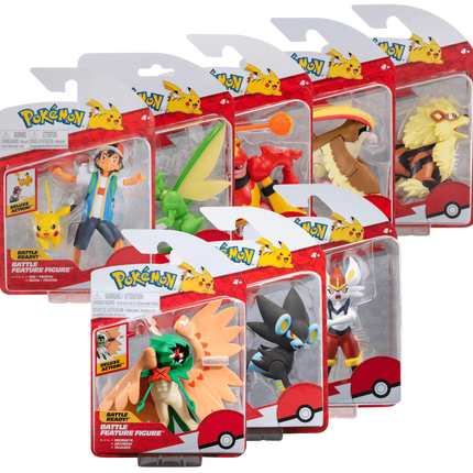 Jazwares - Pokemon Battle Feature Figures - The Card Vault
