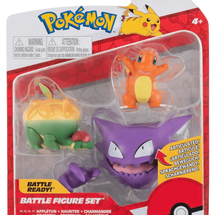 Jazwares - Pokemon Battle Figures - 3-Packs - The Card Vault