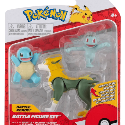 Jazwares - Pokemon Battle Figures - 3-Packs - The Card Vault