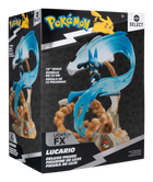 Jazwares - Pokemon Deluxe Collector Statue - Lucario - The Card Vault