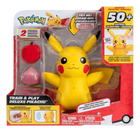 Jazwares - Pokemon Figure - Train & Play Deluxe Pikachu - The Card Vault