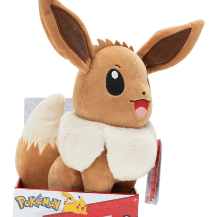 Jazwares - Pokemon Plush - Eevee (12in) - The Card Vault