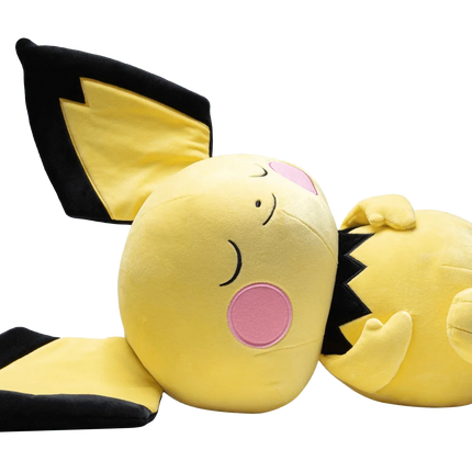 Jazwares - Pokemon Plush - Sleeping Pichu (18in) - The Card Vault