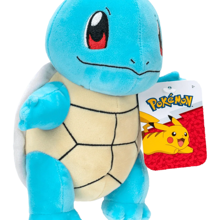 Jazwares - Pokemon Plush - Squirtle (8in) - The Card Vault
