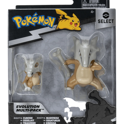 Jazwares - Pokemon Select - Cubone Figure Evolution Multipack - The Card Vault
