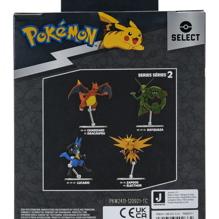 Jazwares - Pokemon Select - Lucario Figure (6in) - The Card Vault
