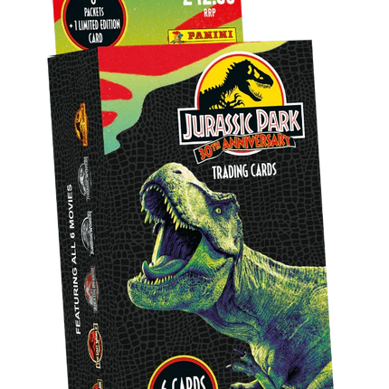 Jurassic World Anniversary Trading Cards - Multiset - The Card Vault