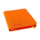 Vault X - 9-Pocket Exo-Tec® Zip Binder - Just Orange