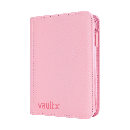 Vault X - 4-Pocket Exo-Tec® Zip Binder - Just Pink