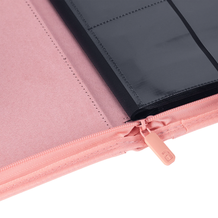 Vault X - 4-Pocket Exo-Tec® Zip Binder - Just Pink