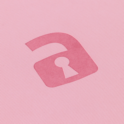 Vault X - 4-Pocket Exo-Tec® Zip Binder - Just Pink