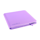 Vault X - 12-Pocket Exo-Tec® Zip Binder - Just Purple