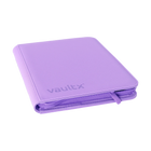 Vault X - 9-Pocket Exo-Tec® Zip Binder - Just Purple