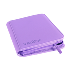Vault X - 4-Pocket Exo-Tec® Zip Binder - Just Purple
