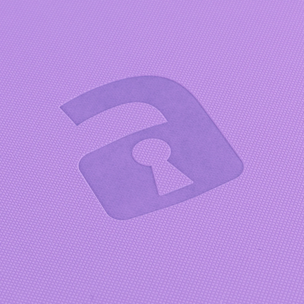 Vault X - 12-Pocket Exo-Tec® Zip Binder - Just Purple