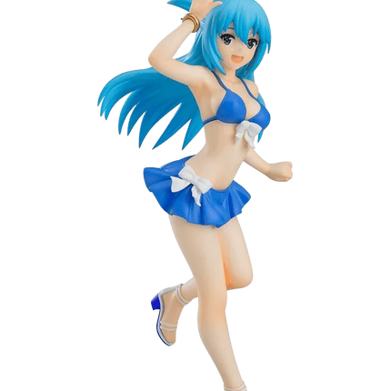KonoSuba - Aqua (Swimsuit Ver.) Pop Up Parade Figure - The Card Vault