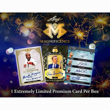 Leaf Trading Cards - 2023 Leaf Magnificence - Hobby Box - The Card Vault